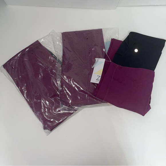 Z by Zella Daily Booty Flare Maternity Leggings In Purple Caspia Color- Reemoly - Picture 5 of 16